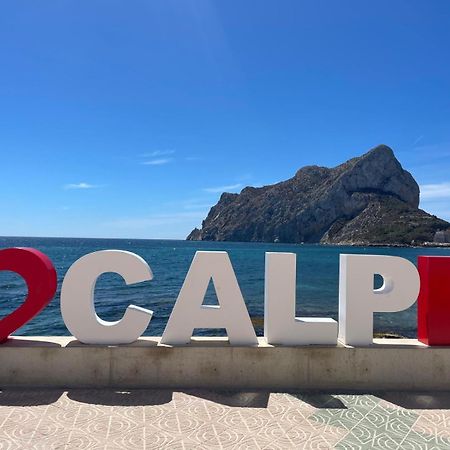 Eerstelijns Appartement Vive Cada Momento Zeezicht En Pal Aan De Boulevard En Strand Calpe, Toplocatie Buitenkant foto