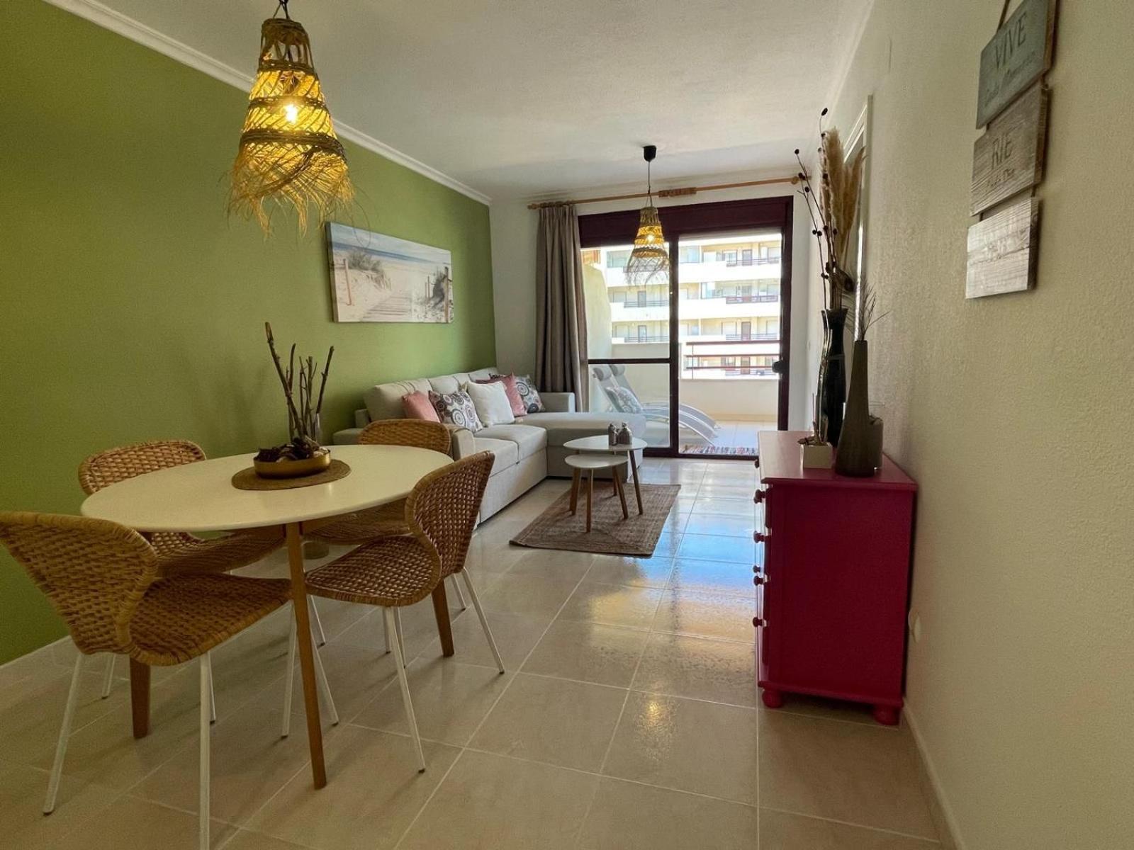 Eerstelijns Appartement Vive Cada Momento Zeezicht En Pal Aan De Boulevard En Strand Calpe, Toplocatie Buitenkant foto